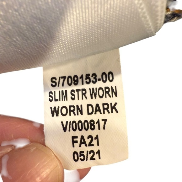 Men’s Gap Slim Straight Dark Worn Jeans size 29/30 - Picture 10 of 11